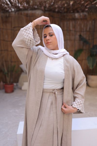 Comfy Wrap Skirt-cafe-One Size