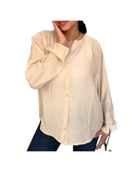 Galaxy linen blouse 