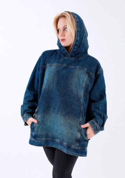 Blue Denim sweatshirt 