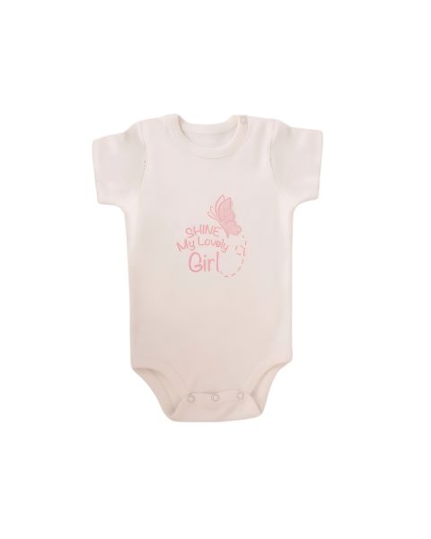 Printed Bodysuit Pack Of 3-6-9 mth