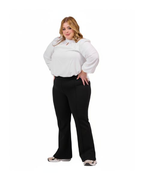 plus size flared leggings