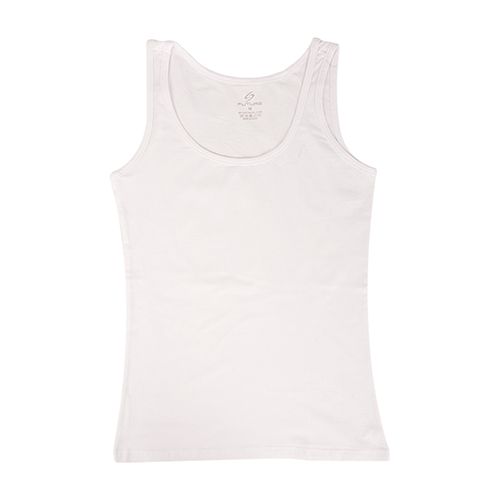  SleveeLess UnderShirt White For Women-M-White