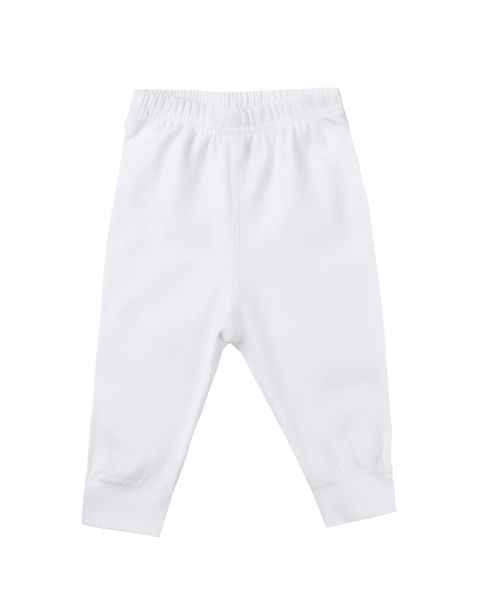 Baby Pants -White-0-3 mth
