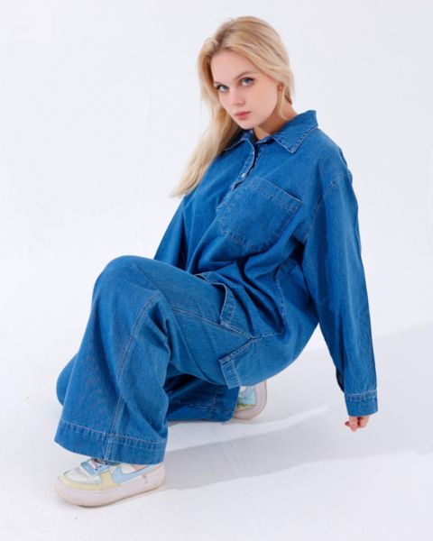 Blue Denim Set