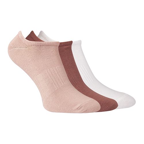 A Pack Of 3 Pieces LowCut Plain Socks MultiColoure-mix colour-36