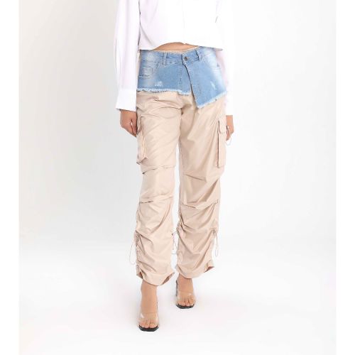 Cargo Cruiser Pants-Beige-S