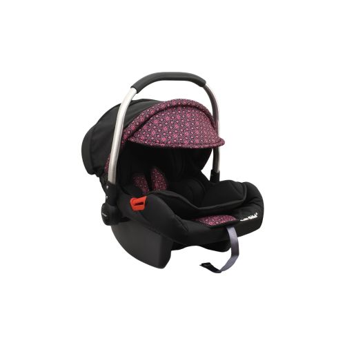 Petit Bebe Baby  Car Seat Vea -Black & Pink