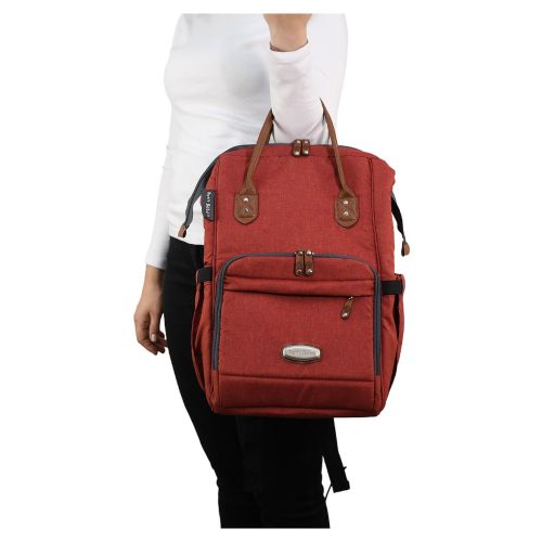 Petit Bebe Baby Diaper Bag Premium Max-Burgundy