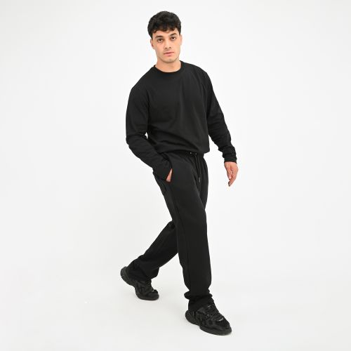 WIDE LEG PANT -Black-M