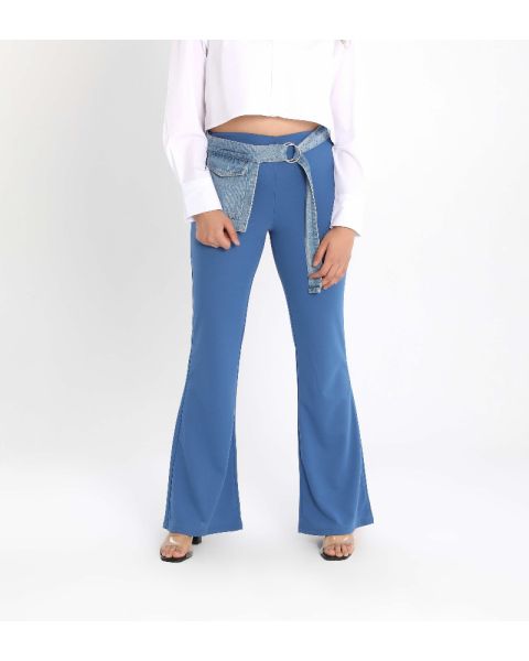 External Pocket Colored Pants
