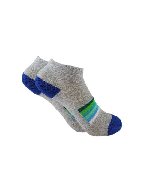 Pack Of 3 Pieces Short Socks Liner Heel And Toe MultiColoure-mix colour-36