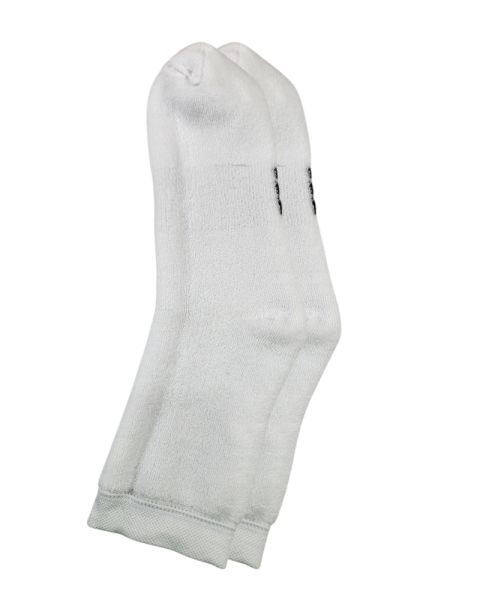 Long Plain Socks Full Terry For Women-White-36