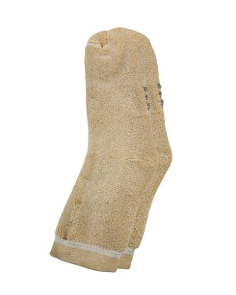 Long Plain Socks Full Terry For Women-Beige-36