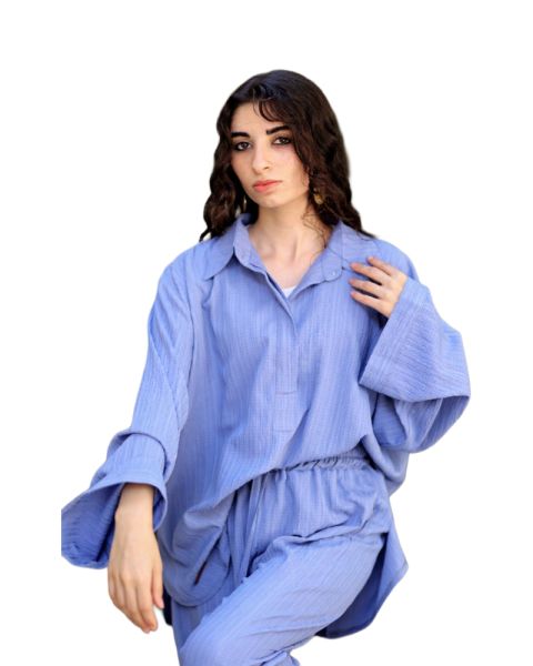 Comfy Blouse With Buttons