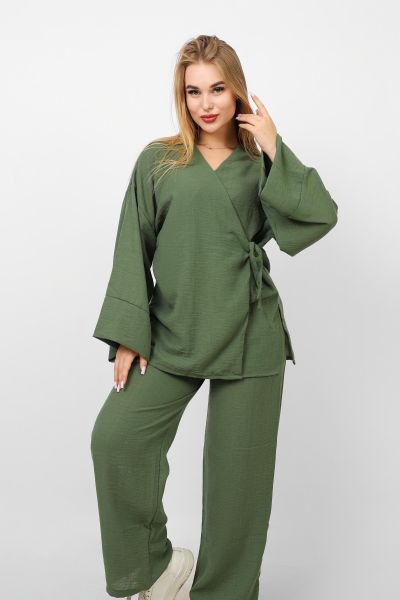 Women’s Linen Two-Piece -M