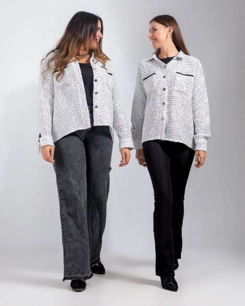 The tweed shacket