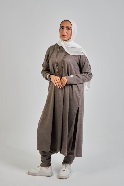 Rawaa Set-Gray-M