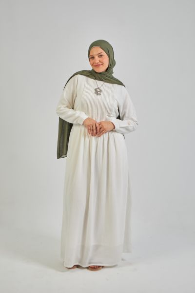 Rafa Dress-White-M