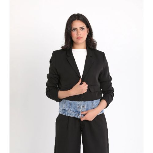Jean-ius Blazer-Black-S