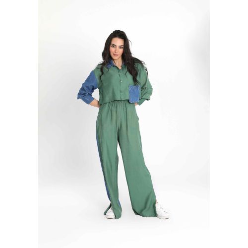 Jean-tastic Suit-Green-S