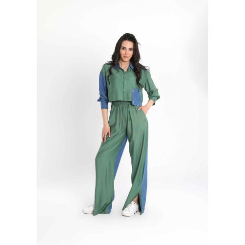 Jean-tastic Suit-Green-S