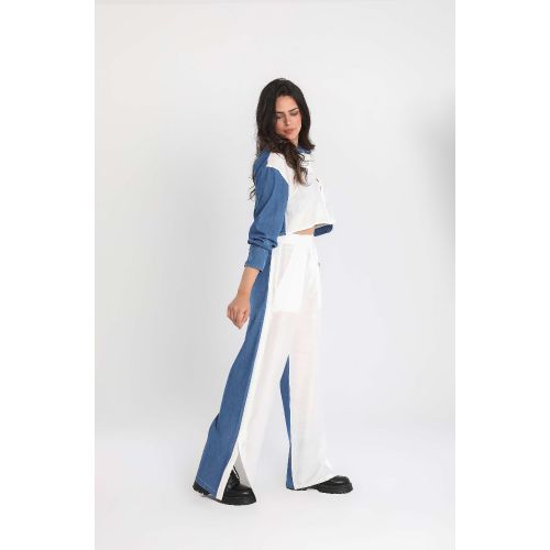 Jean-tastic Suit-White-S