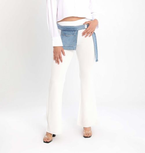 External Pocket Colored Pants