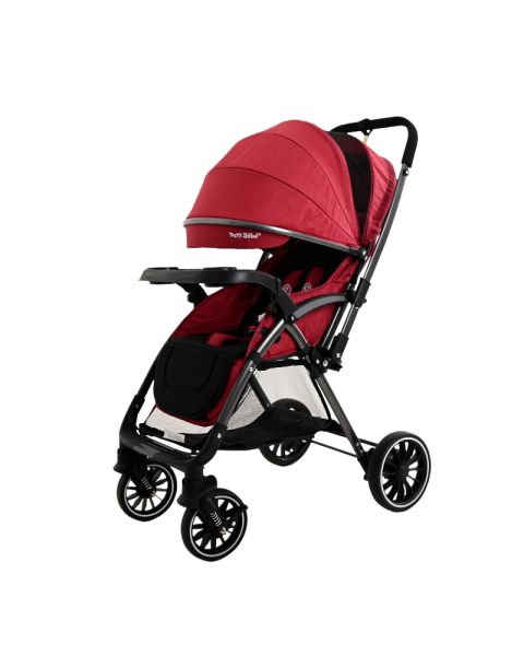 Petit Bebe Stroller Mighty- X -Dark red