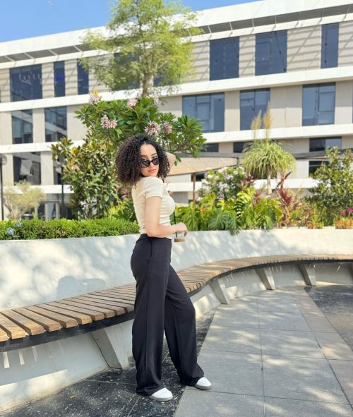 Capri's linen pants 