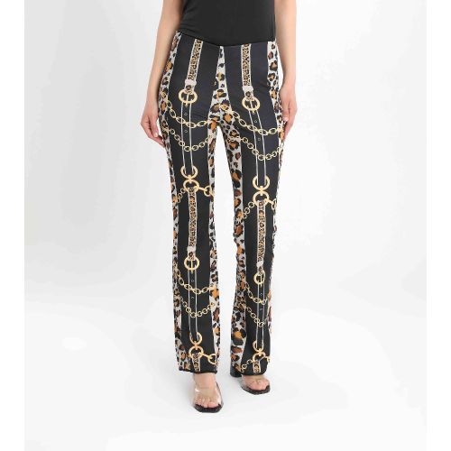 Pattern Party Pants-Gold Tiger-S