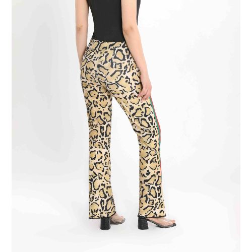 Pattern Party Pants-Gold-S