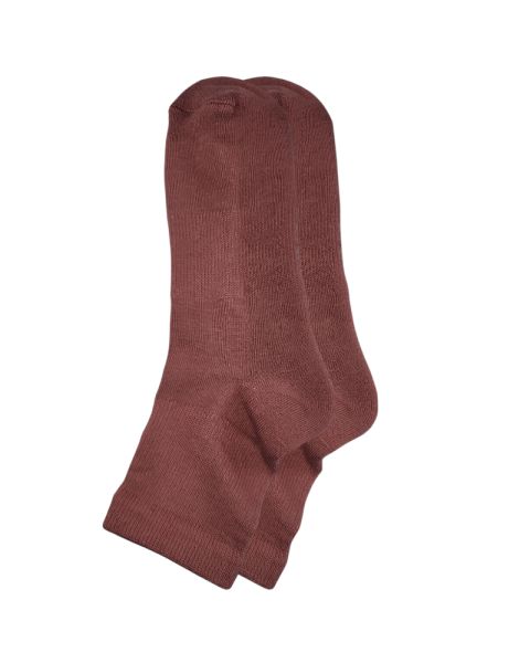 Short Plain Socks Half Terry For Women 