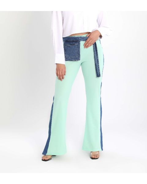 Style Stitch Pants-Mint-S
