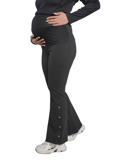Maternity flared pants -34 in - L