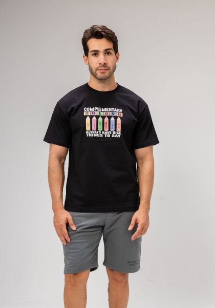 Men Basic Half Sleeves T-Shirt Casual Style With Simple Design