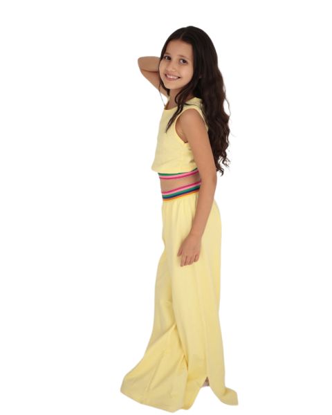 Sleeves set-Yellow-6 yrs