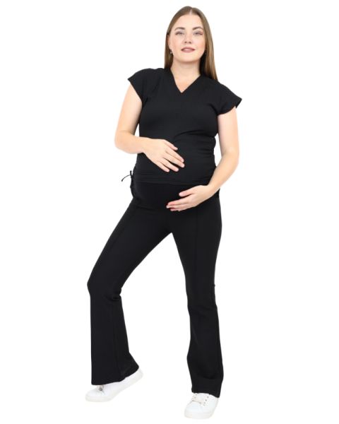 Maternity flared pants 