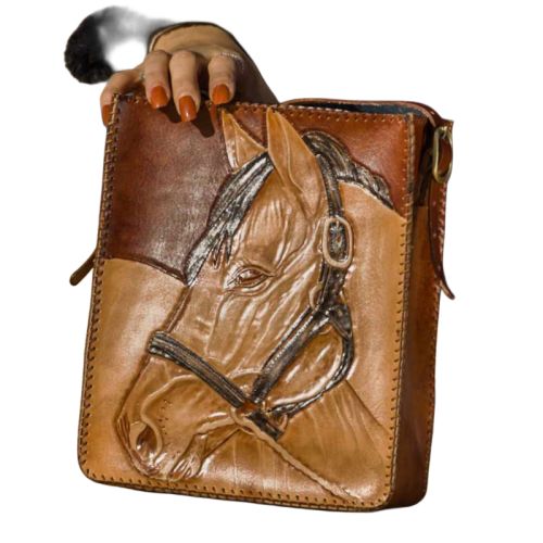 horse crossbody bag