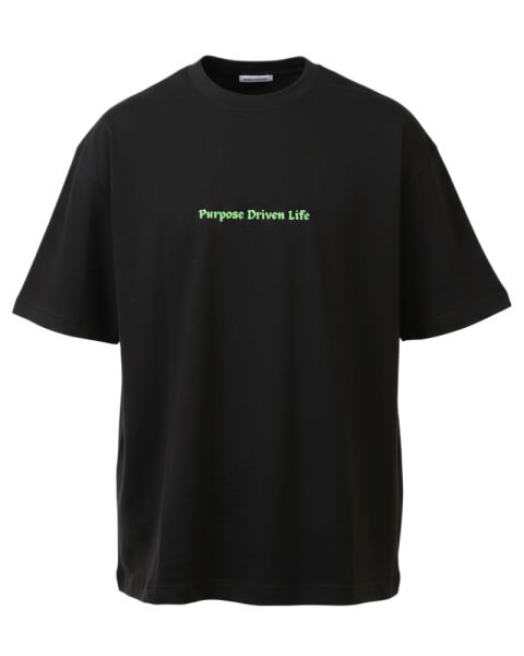 Purpose Driven Life- Unisex Oversized-Black-M
