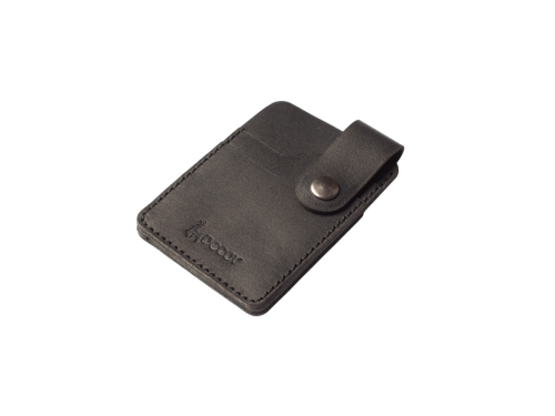 Cardholder capsule Brown-Black
