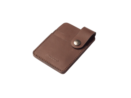 Cardholder capsule Brown-Brown