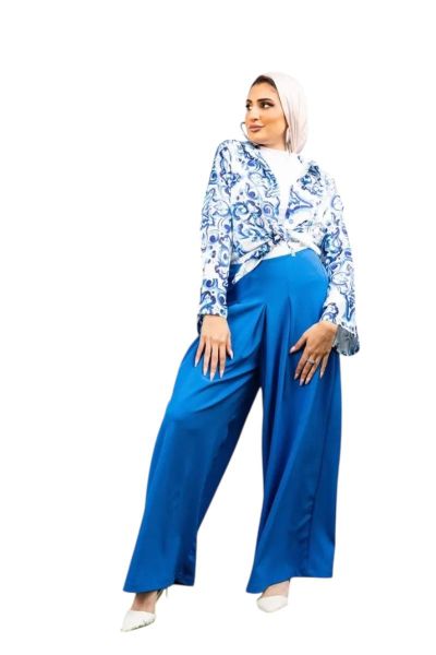 Royal Blue Pants-Royal Blue-S