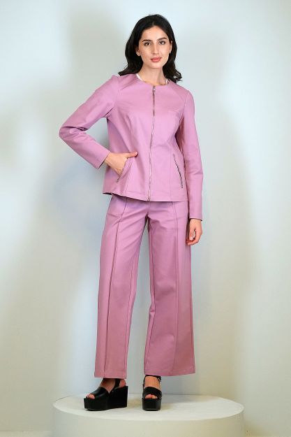Modern women's suit-Pink-M