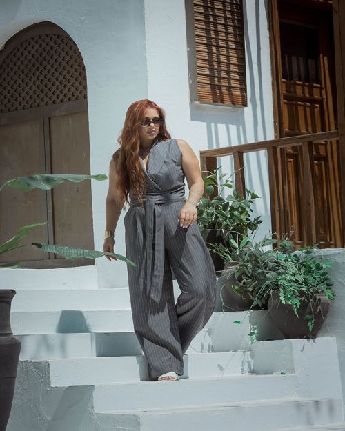 Gray Jumpsuit -S