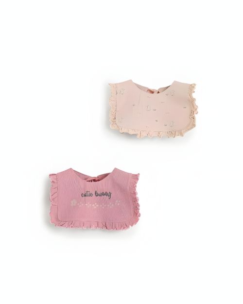 Junior Frill Baby Bib Set