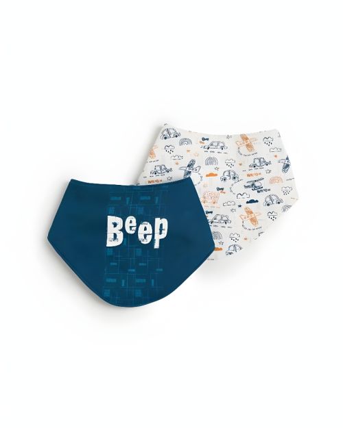 Junior Beep Baby Bib Set