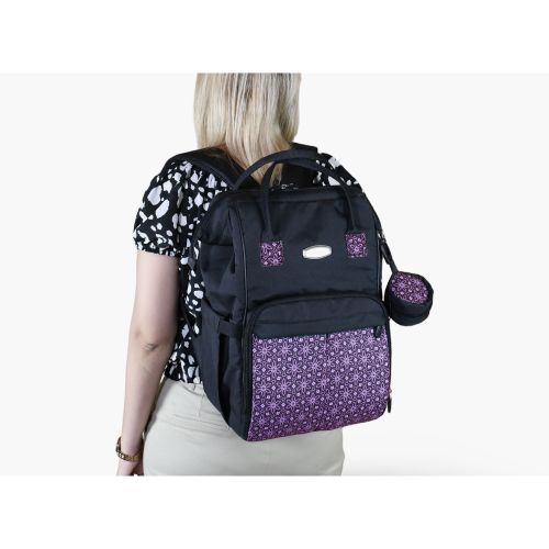 Petit Bebe Baby Diaper Bag Vea-Purple
