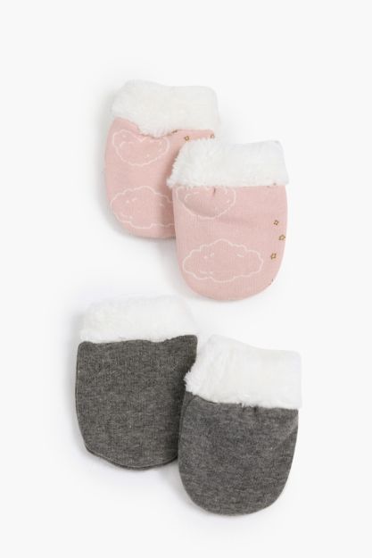 Printed Mittens