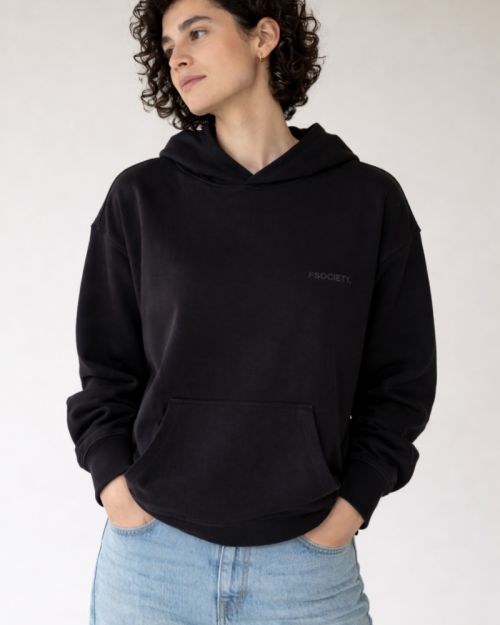 Hefty Black Hoodie