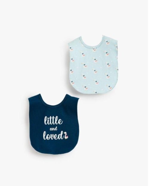 Junior Little and Loved Baby Bib Set